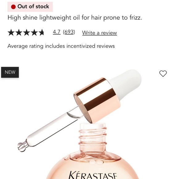Kerastase Glaze Drops Hair Oil - Picture 2 of 3